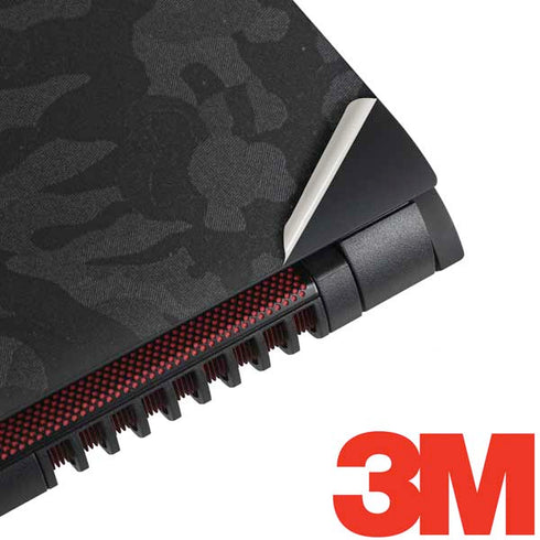 Black Shadow Camo Dell Inspiron Skin